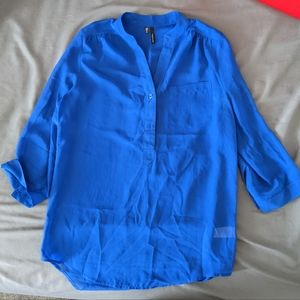Nwot royal blue blouse